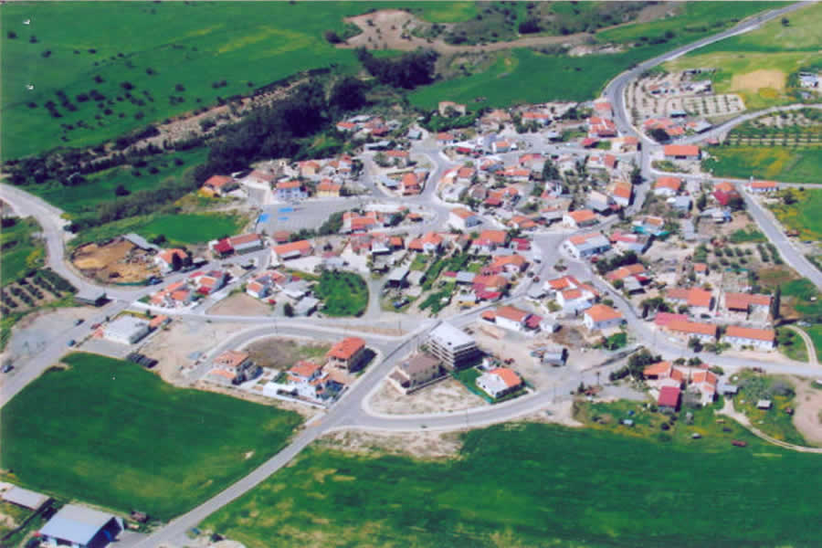 The village from above
